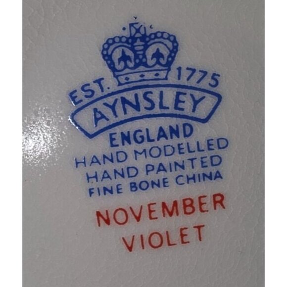 Aynsley Coalport Crown Bone China Floral Figurines Set Of 3 Hand-Painted England - Picture 3 of 16